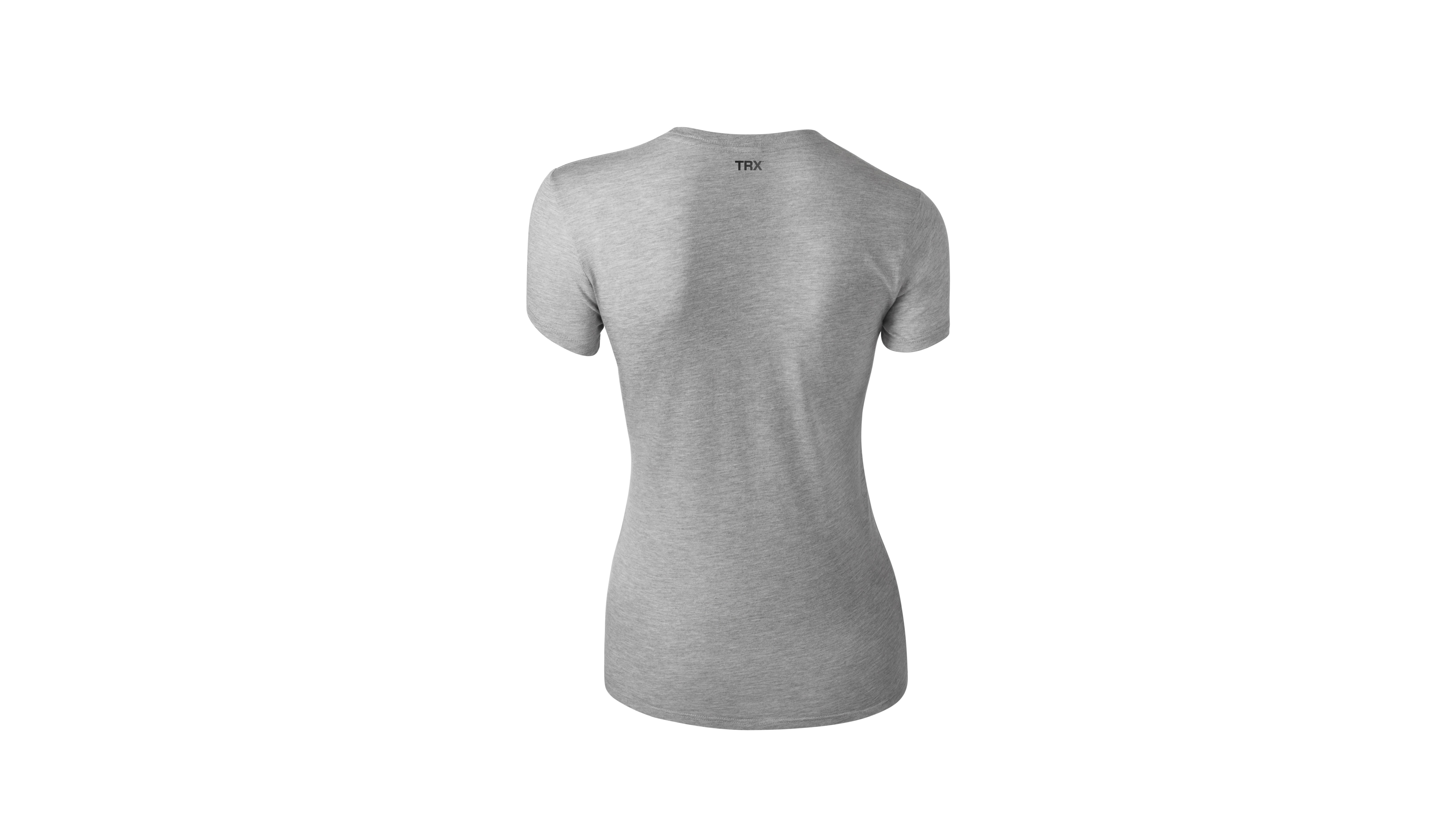 T-Shirt MYBYM Schwarz auf Grau Frauen Small