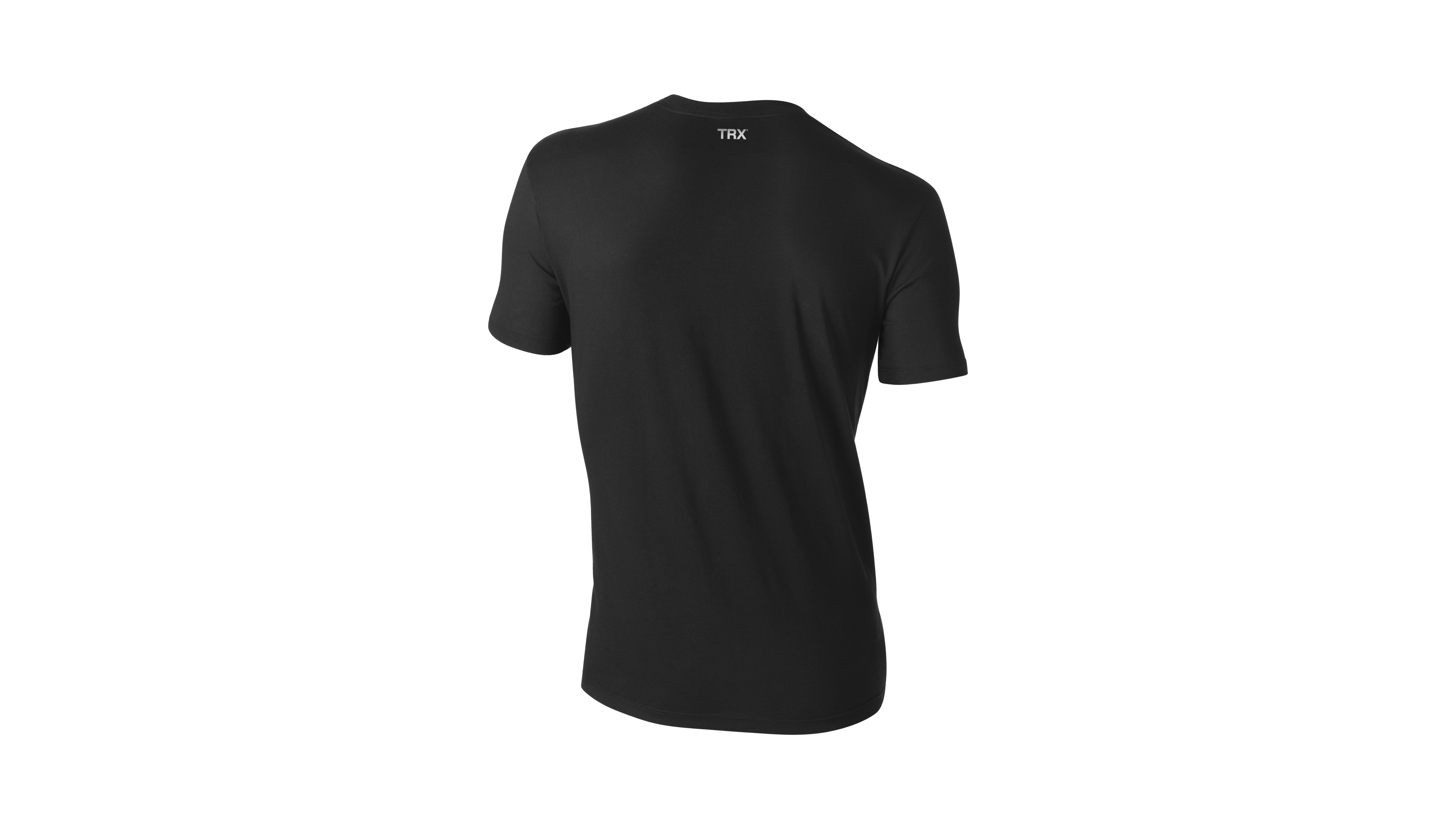 T-Shirt MYBYM Schwarz auf Schwarz Männer Small